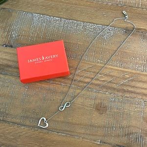 James Avery Infinity Love Necklace - Sterling